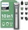 Philips All-in-One Trimmer 5000 Series MG5922/15, 10-in-1 Men's Care Set, Face Hair Body, BeardSense Technology, 120 Minute Use, Waterproof
