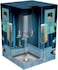 ROYAL LEERDAM 4PCS INDIGO CHAMPAGNE GLASS SET 230 ML
