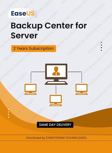 EaseUS Backup Center for Server   Unlimited Devices for 2 Year   Digital License   SAME DAY DELIVERY