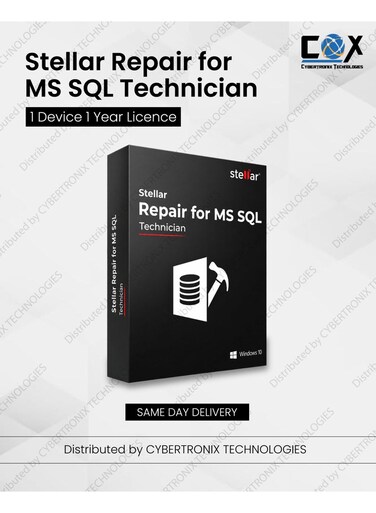 Stellar Repair for MS SQL Technician   1 Device for 1 Year   Digital License