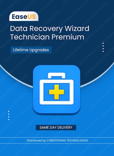 EaseUS Data Recovery Wizard Technician Premium   Unlimited Devices for Lifetime   Digital License   SAME DAY DELIVERY