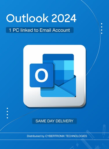 Microsoft Outlook 2024 1PC   Linked to Email Account   Digital License   Same-Day Delivery