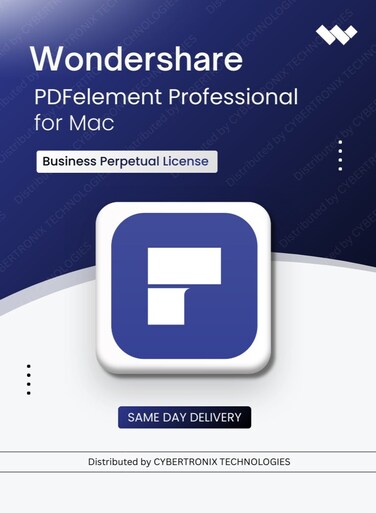 Wondershare PDFelement Professional for Mac Business   Lifetime   Digital License   Same Day Delivery