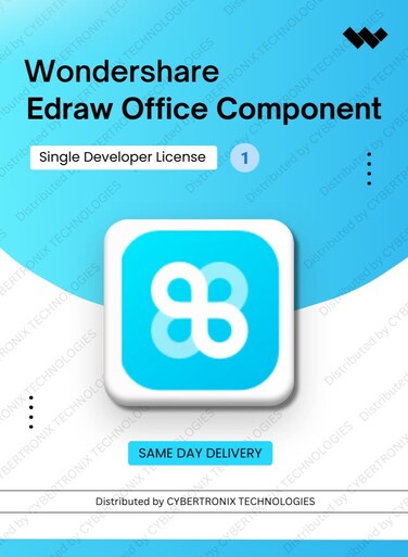 Wondershare Edraw Office Component   Single Developer   Digital License   Same Day Delivery