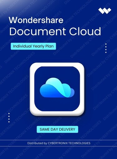 Wondershare Document Cloud Individual   1Year   Digital License   Same Day Delivery
