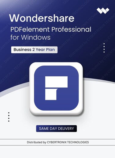 Wondershare PDFelement Professional for Windows Business   2-Year   Digital License   Same Day Delivery