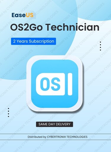 EaseUS OS2Go Technician   Unlimited Devices For 2 Year   Digital License   Same Day Delivery