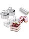 seven Stainless Steel Food Rings Molds Set with Cake Collars and Acetate Sheets - Round &amp; Square Cooking Rings with Pressers for Baking Pastry, Mousse Cakes. Create Stunning Desserts!