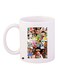 Cartoon Printed Coffee Mug White/Beige/Red