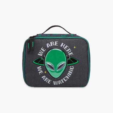 Lunch/Cooler Bag-Alien-1 Cmprt-8L (Polyester) Black \ 28X22X13