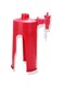 Inverted Soda Bottle Dispenser Stand with Faucet, Red, Large Bottle Compatible