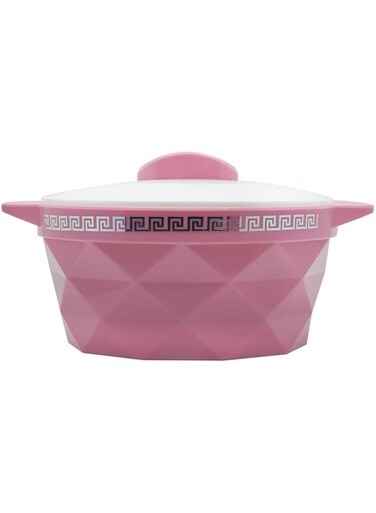 SELVEL Giving shape to life! DIAMOND CASSEROLE 6000 ML PINK
