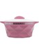 SELVEL Giving shape to life! DIAMOND CASSEROLE 6000 ML PINK
