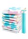 Storage Vacuum Bag Set White/Blue/Yellow