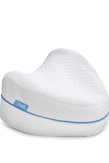 Legacy Leg &amp; Knee Foam Support Pillow - Soothing Pain Relief for Sciatica, Back, Hips, Knees, Joints - As Seen on TV
