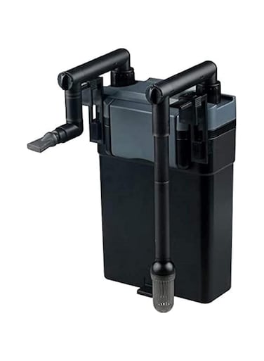 B&amp;K SUNSUN Fountain Aquarium Fish Tank External Hanging Filter Fish Feces Filtering Oxygen Aeration (HBL-801)