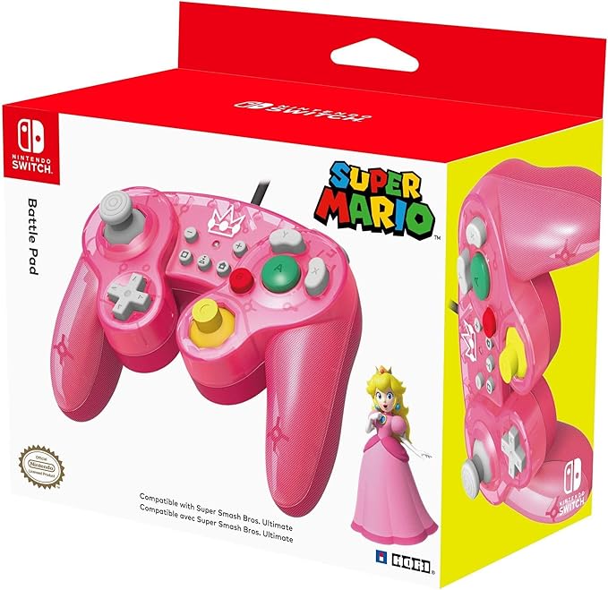 Hori Hori Nintendo Switch Controller Peach