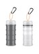 CENXI Protein Powder Container with Funnels Stand, 2 pcs 4 Stackable Leakproof Protein Powder Dispenser, Portable Keychain Protein Powder Container for Workout, Fitness, Travel,