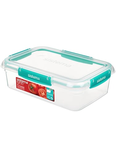 Sistema 2.2 Liter Square Klip It Plus Minty Teal