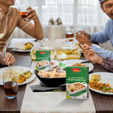 Shan Punjabi Yakhni Pulao Recipe And Masala Mix 50g