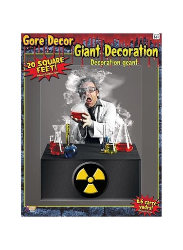 Forum Novelties 5-Foot Scientist Wall Gore Indoor/Outdoor Decoration