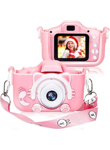AWH Kids Digital Camera for Girls and Boys, Kids Children Selfie Photo Video Camera Camcorder with 32 or 16GB SD Card, Gifts for Girls and Boys Age 3 4 5 6 7 8 9 10 11 12 13 Years Old
