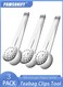 3pcs Tea Bag Squeezer Tongs, Stainless Steel Strainer Spoons Teabag Clips Tool Practical Strainer Tea Accessories