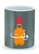 Premium Getting Hotter Designer Mug Black/Orange/Red