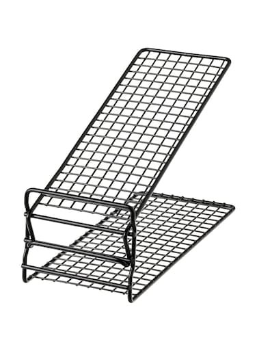 BS Case IKEAA SKOSTALL Adjustable Shoe Organiser, Black, 11x19x27 cm (4 &frac14;x7 &frac12;x10 &frac34; ") -