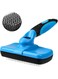 Slicker Brush for Dogs &amp; Cats, Self-Cleaning Retractable Perfect for Shedding &amp; Grooming - Large, Blue