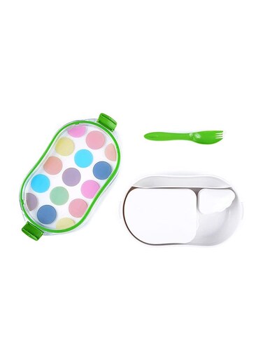 Bull Multi Dot Lunch Box Multicolour 28x28cm