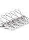 AoHu Heavy Duty Clothes Pins for Hanging Clothes, Stainless Steel Clothespins for Landry, Metal Clothes Clips, Clothes Pegs