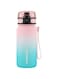 Water Bottle for kids BPA Free USA Tritan Leakproof 350ml (350ml, Pink and Green)