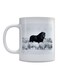 Lion And Sheeps Printed Mug White/Black/Grey