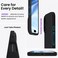 Muzz IPhone 16 Plus Case 6.7 Inch, Slim Liquid Silicone 3 Layers Full Covered Soft Gel Rubber Phone Case Protective Cover, Black (iPhone 16 Plus)