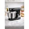 1200W Electric Stand Mixer, 5L Large Capacity with 6-Speed Control &amp; 3 Attachments - Black