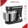1200W Electric Stand Mixer, 5L Large Capacity with 6-Speed Control &amp; 3 Attachments - Black