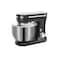 1200W Electric Stand Mixer, 5L Large Capacity with 6-Speed Control &amp; 3 Attachments - Black