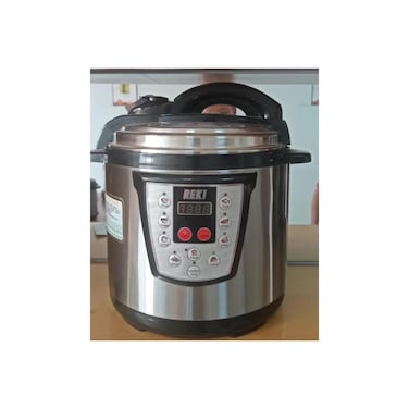 Electric Pressure Cooker 6L 1000W, 10-in-1 Multi-Function Stainless Steel Cooker with LED Control