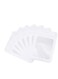 Bags, Resealable Food Storage with Clear Pouch with Window for Candy Snack Jewelry Lash Lip Gloss, Holographic Bag 100 Pcs