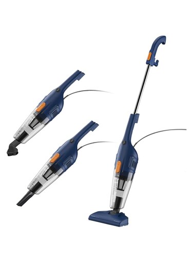 Deerma DX115C PRO 2 in1 Portable Vacuum Cleaner, Handheld Vacuum Cleaner 600W 15KPa Powerful Suction Lightweight For Home Floor Carpet Car Pet