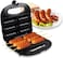 Hot Dog Waffle Maker Corn Dog Waffle Machine With Non-Stick Coating Plate Hot Dog Maker Toaster Make 6 Corn Dogs Corn Dog Waffle Machine Make Corn Dog In Minutes Easy To Clean