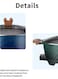Radiotronics 9 in 1 10L 1800W electric cook pot with wooden handles & knob.