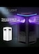 Household Mosquito Killer Powerful Mosquito Trap Suction Insect Killer Electronic Mosquito Zapper LED Trap Lamp Strong Built in Suction Fan USB Powered(Black)