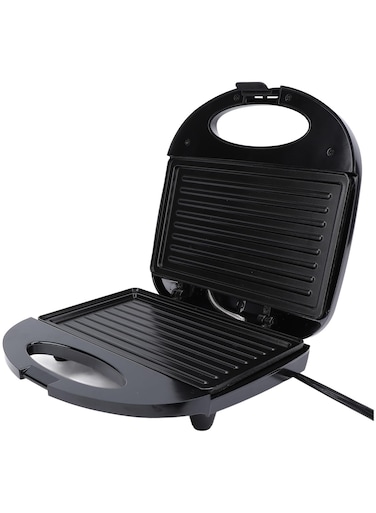 Breakfast Machine, Mini Sandwich Maker, Electric Baking Maker with Handle 750W Double Sided Steak Maker for Steak Sandwich Bread, Cooking Grilled Cheese
