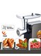 Electric Meat Mincer Grinder, Sausage Maker, Food Slicer 6-in-1 Powerful Electric Meat Mincer Machine, 3 Different Cutting Plates/Vegetable Slicer/Grater Attachments for Home Use
