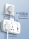 Fast Charging Wall Charger 2 Universal Outlets Power Strip For Mobile Phone USB Power Socket For Charger