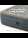 Dura-Beam Plus Essential Rest Air Mattress: Fiber-Tech &ndash; Queen Size &ndash; Built-in Electric Pump &ndash; 18in Bed Height &ndash; 600lb Weight Capacity.