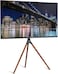 Artistic Easel 45 to 65 inch LED LCD Screen,Studio TV Floor Display Stand, Adjustable TV Mount with Swivel and Tripod Bas Portable TV Stand for Bedroom, Living Room