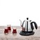 Stainless Steel Electric Arabic Coffee &amp; Tea Kettle Set Dual Pot Fast Heating